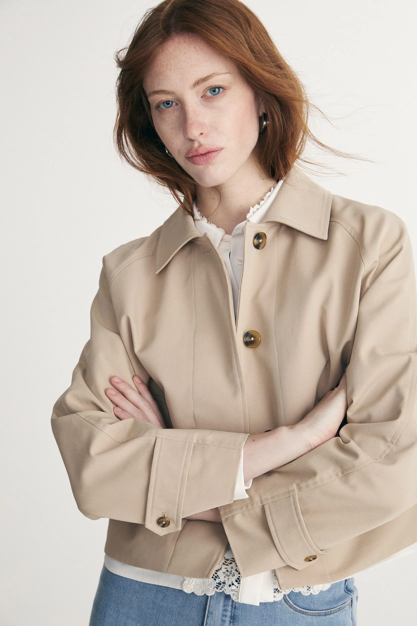 Cropped jacket