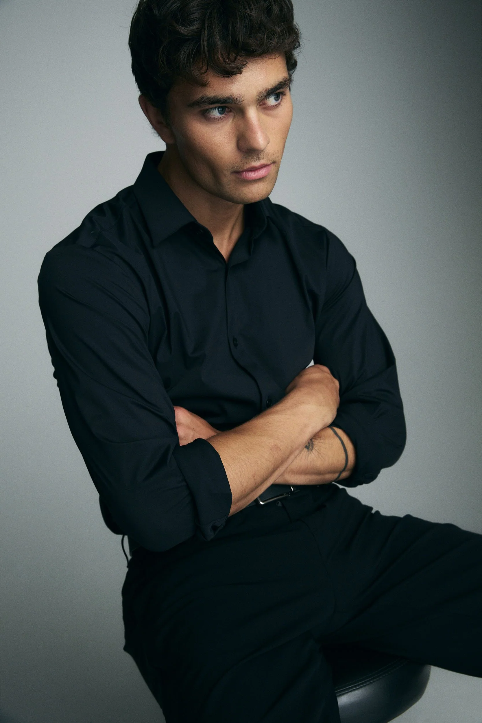 Stretch jersey shirt - Image 10
