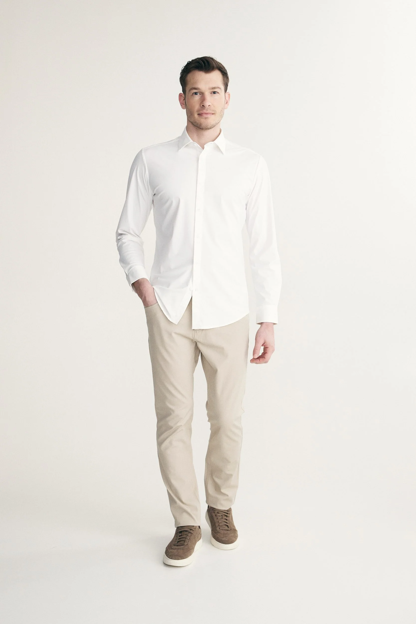 Stretch jersey shirt - Image 3