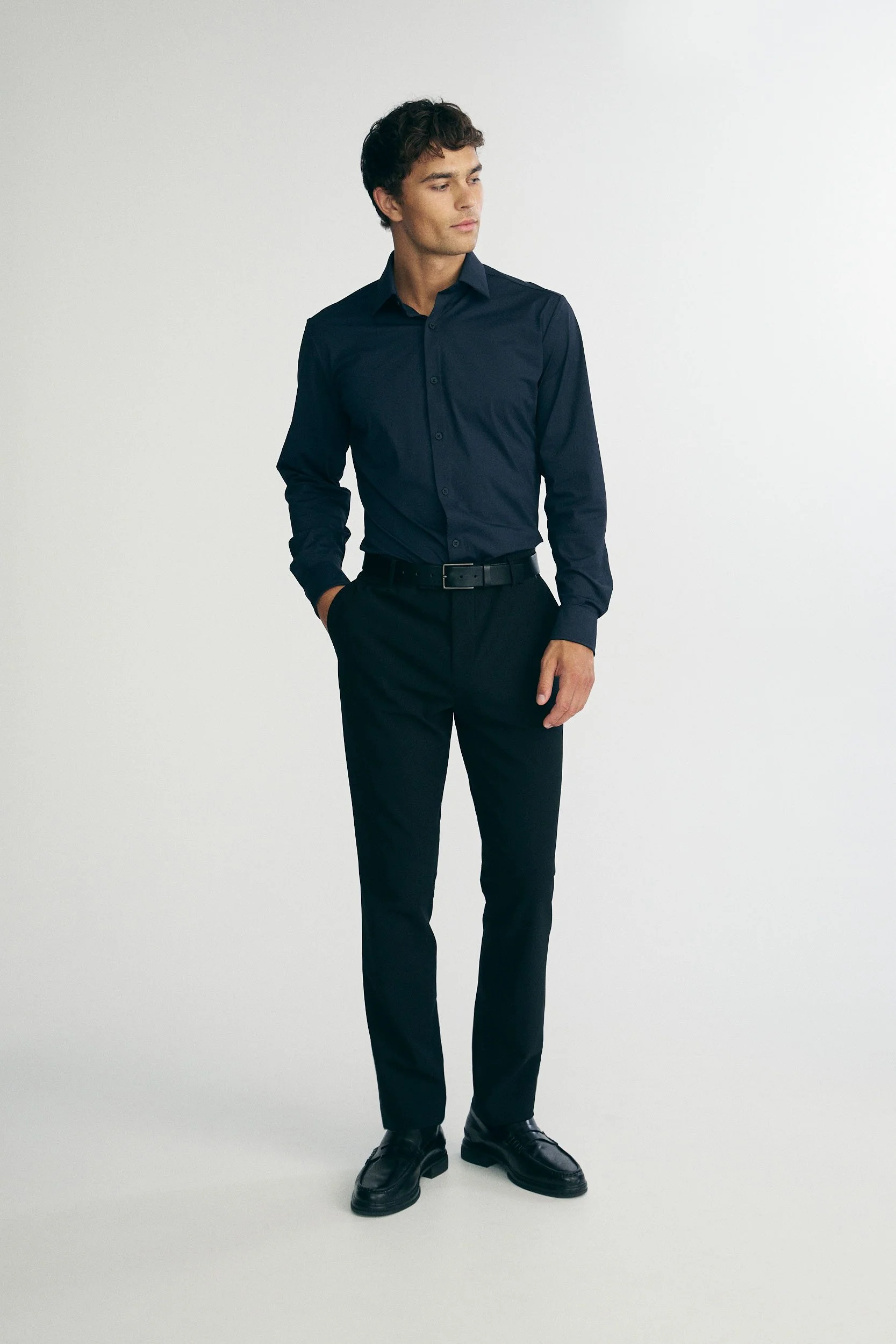 Stretch jersey shirt - Image 7