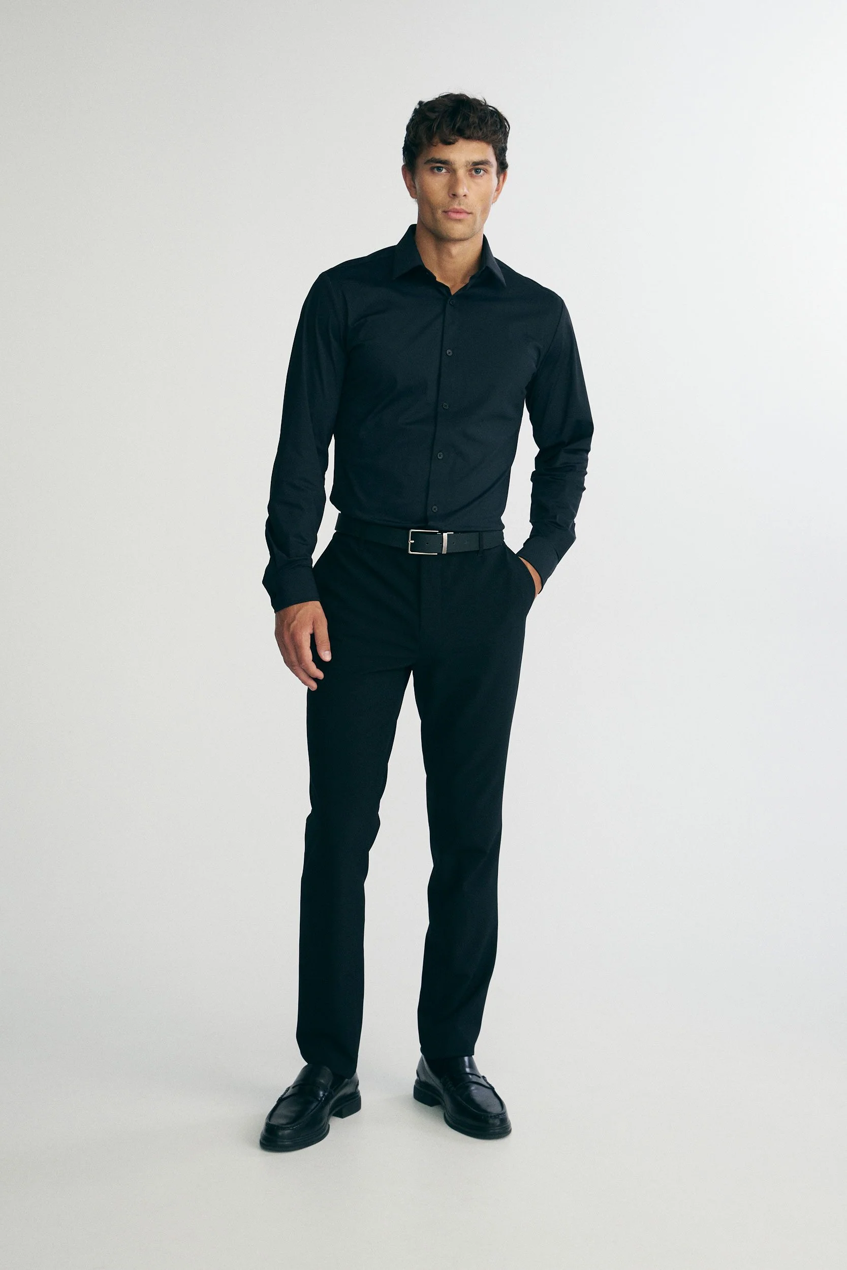 Stretch jersey shirt - Image 9