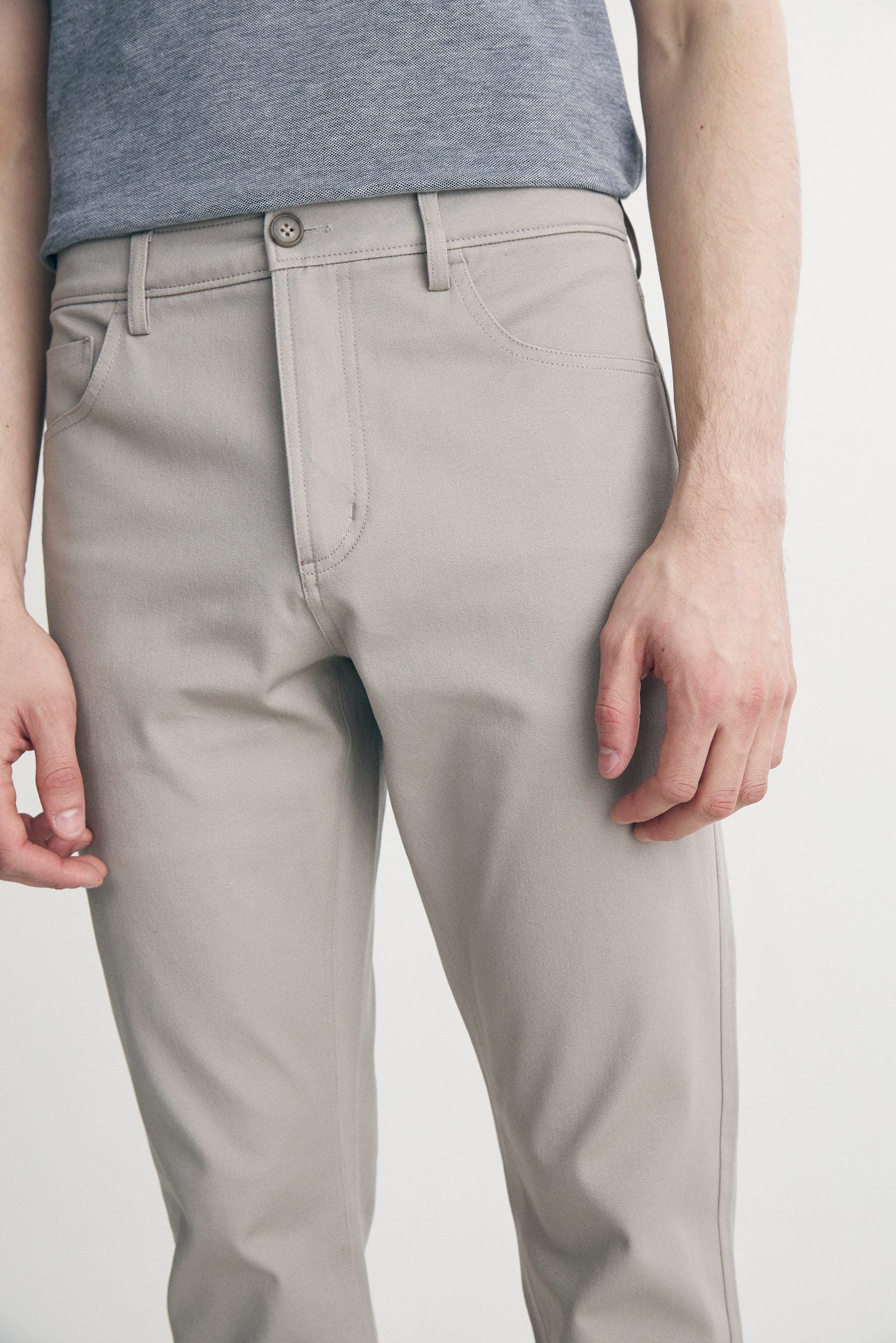 Five pockets slim pant - Image 6