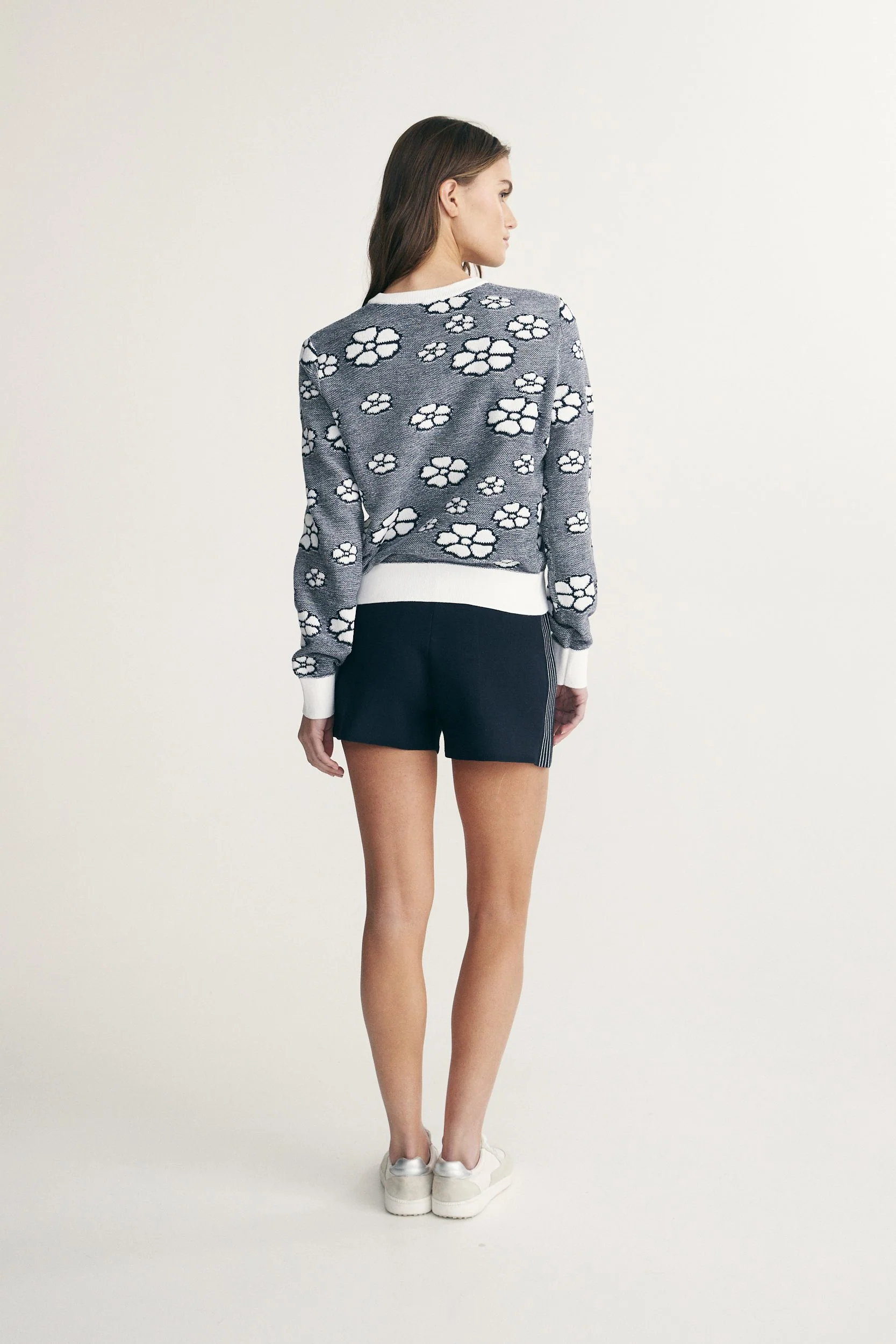 Floral jacquard sweater - Image 2