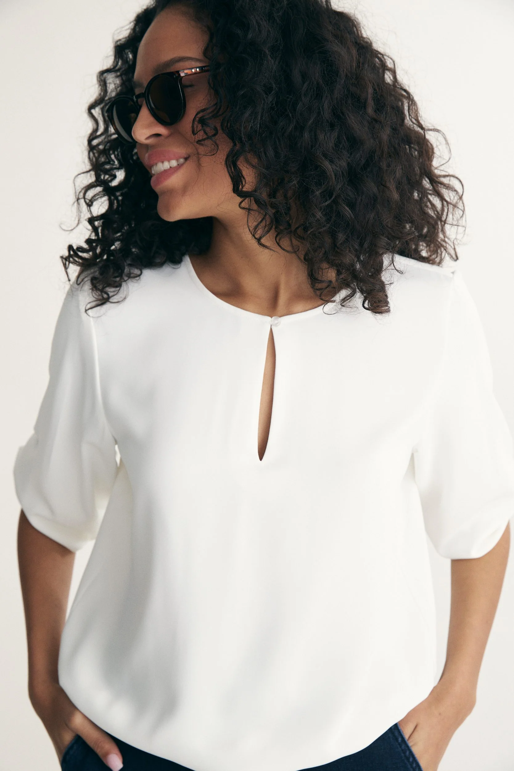 Gathered top
