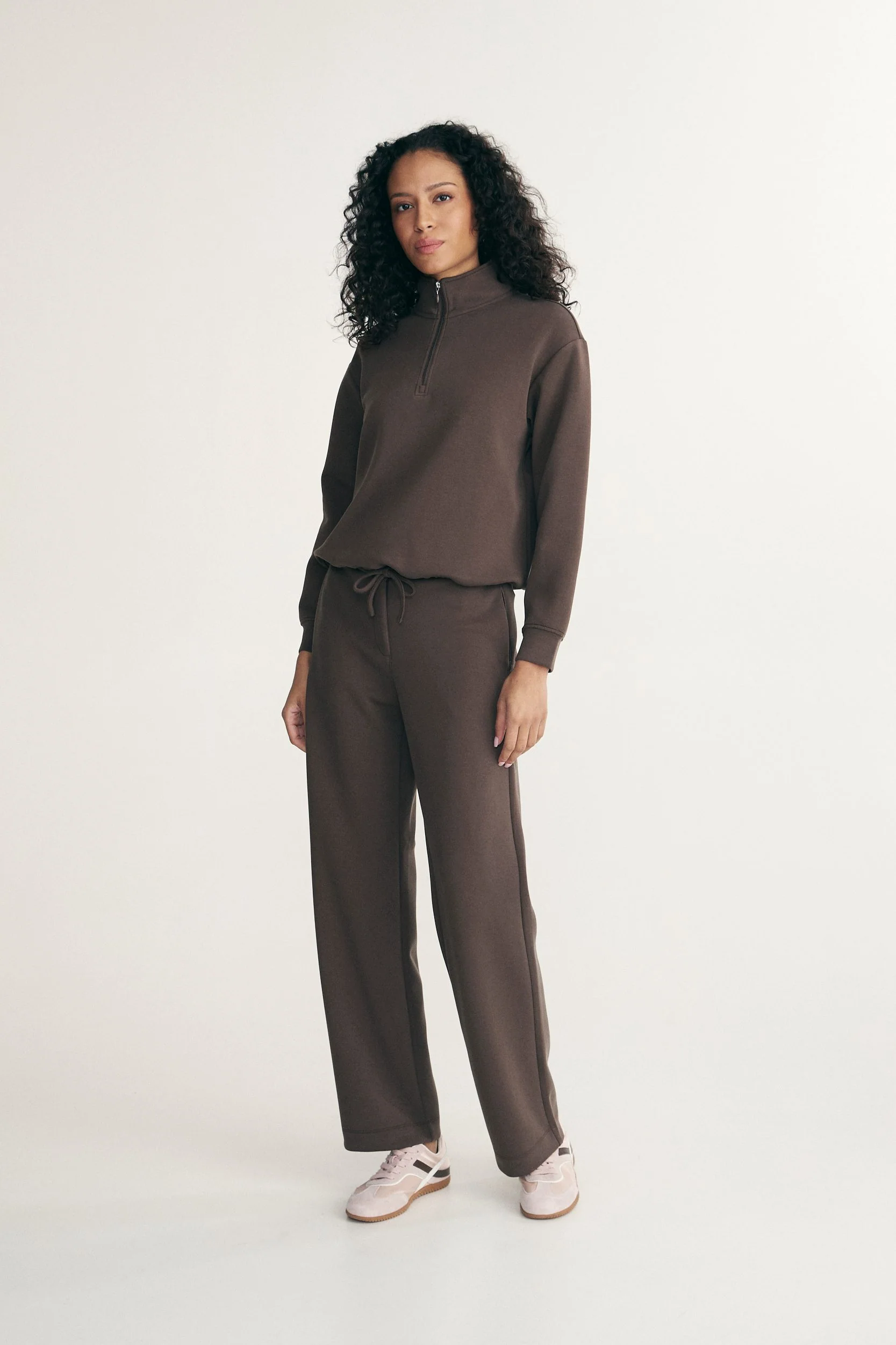 Half zip ponte top - Image 3