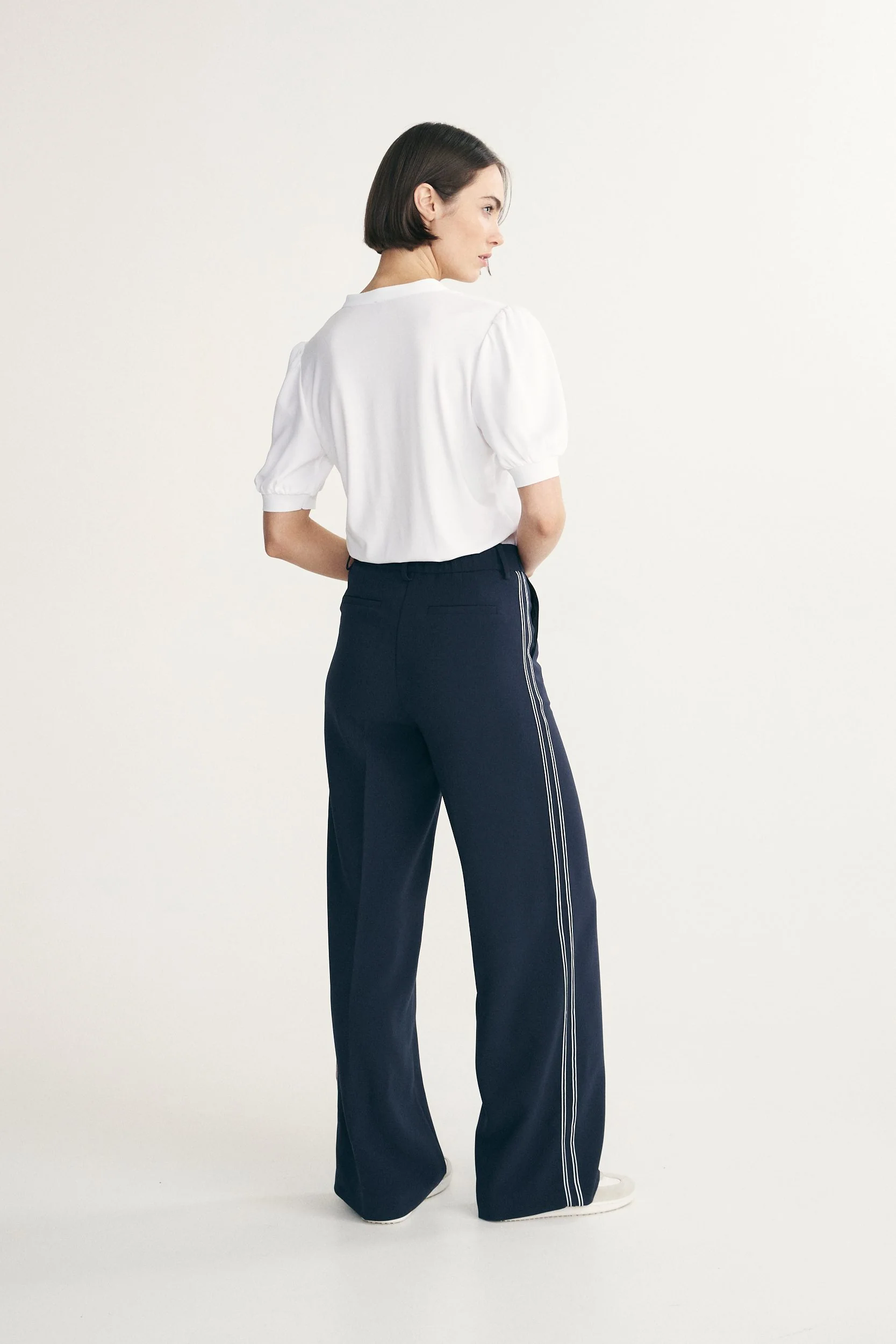 High waist pant with ribbon - Image 5