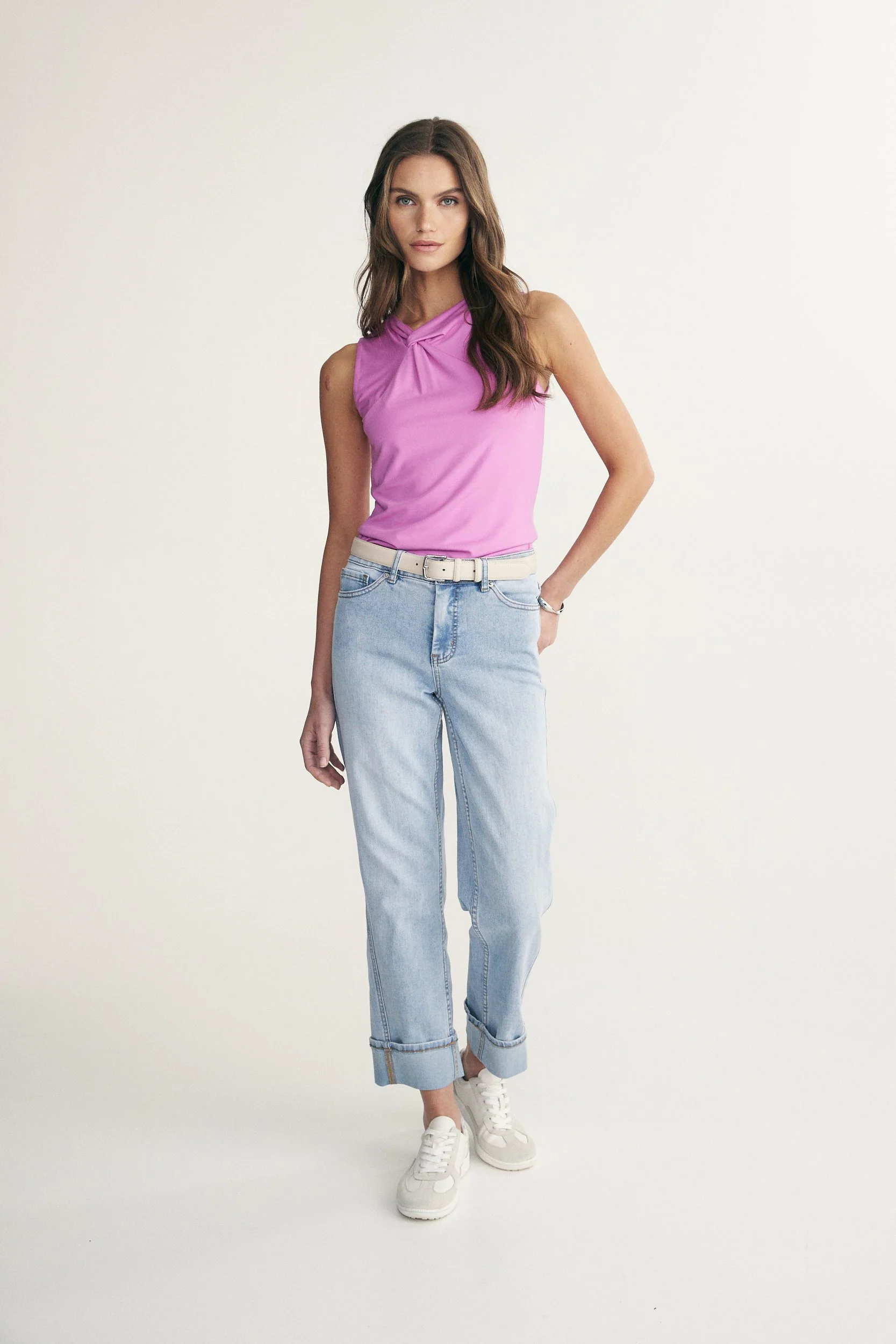 Knot detail sleeveless top - Image 3