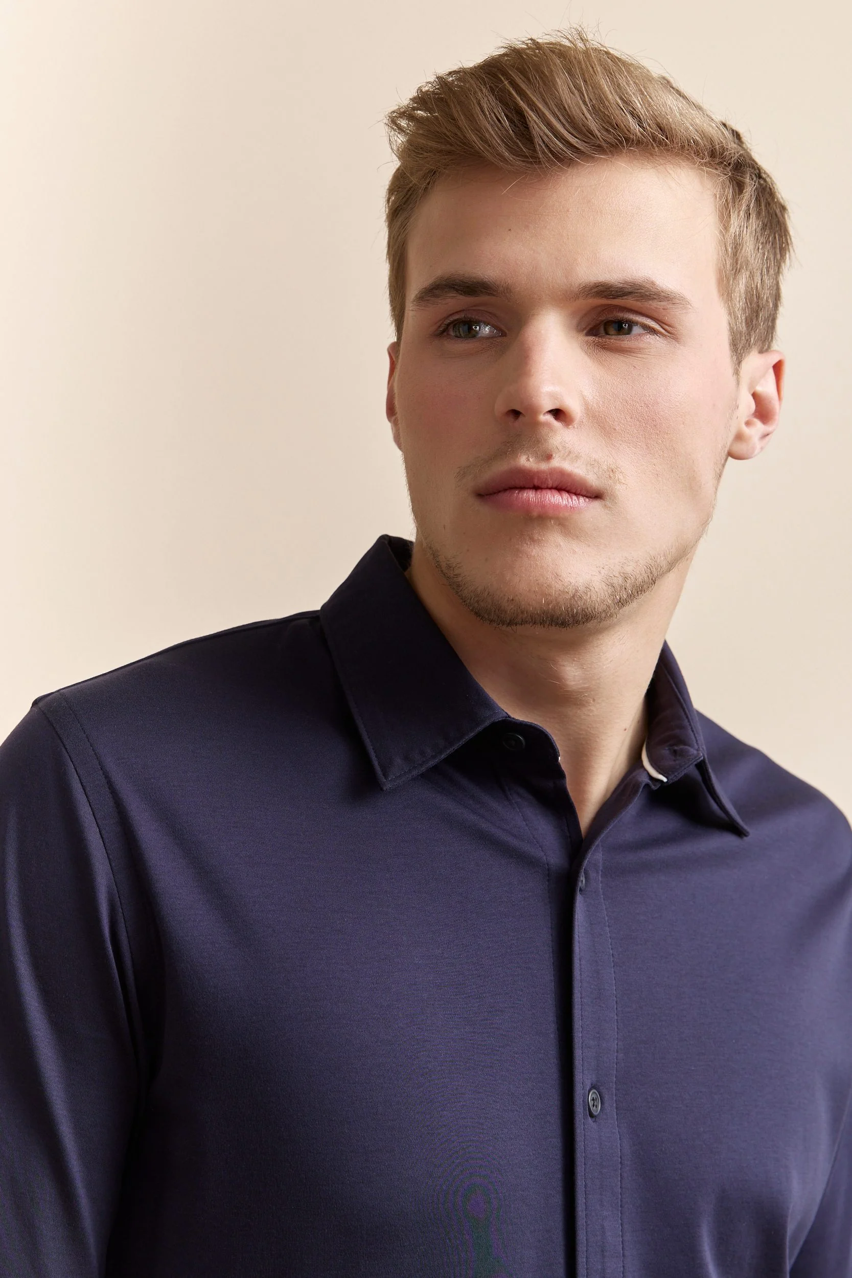 Mercerized cotton jersey shirt - Image 4