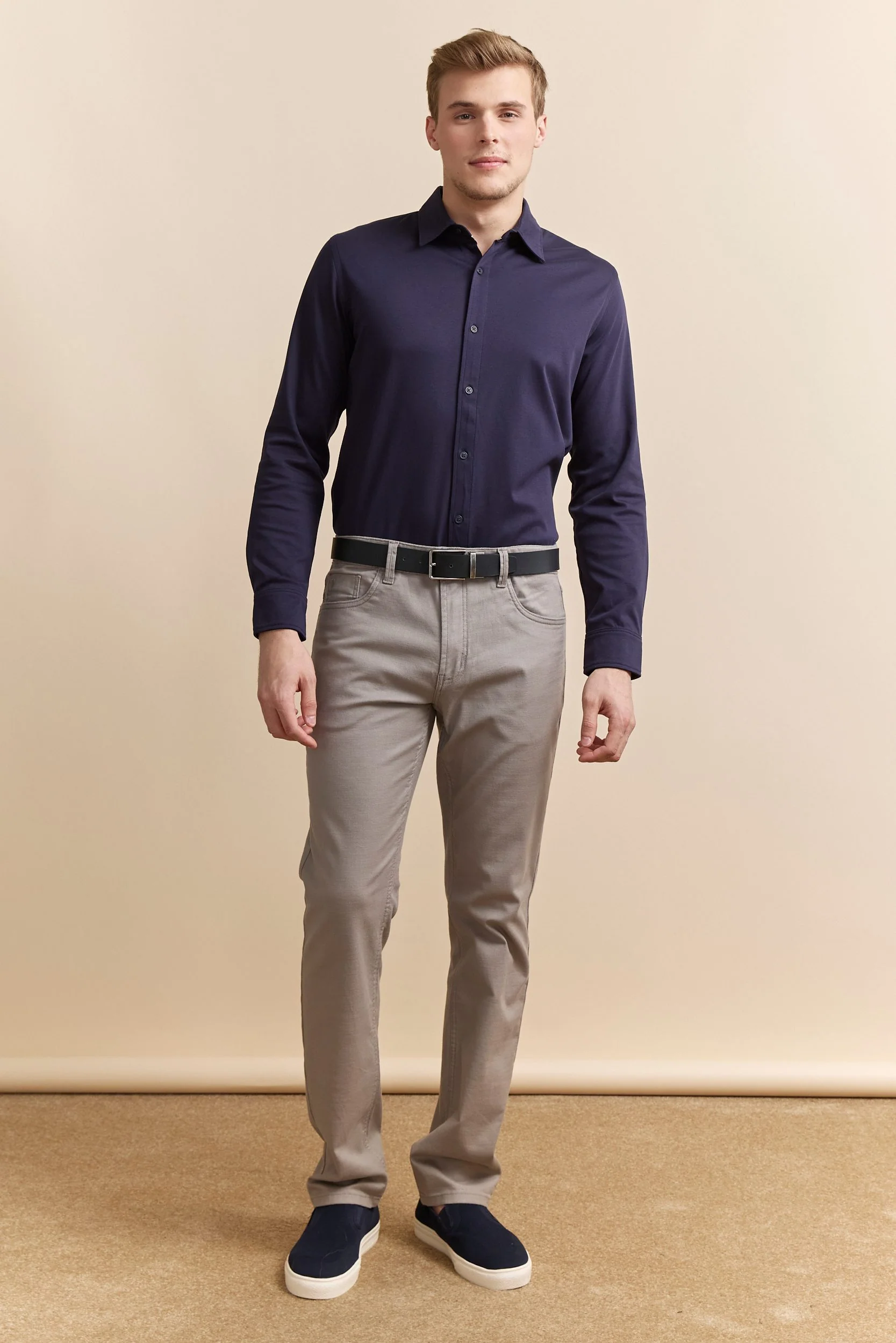 Mercerized cotton jersey shirt - Image 5