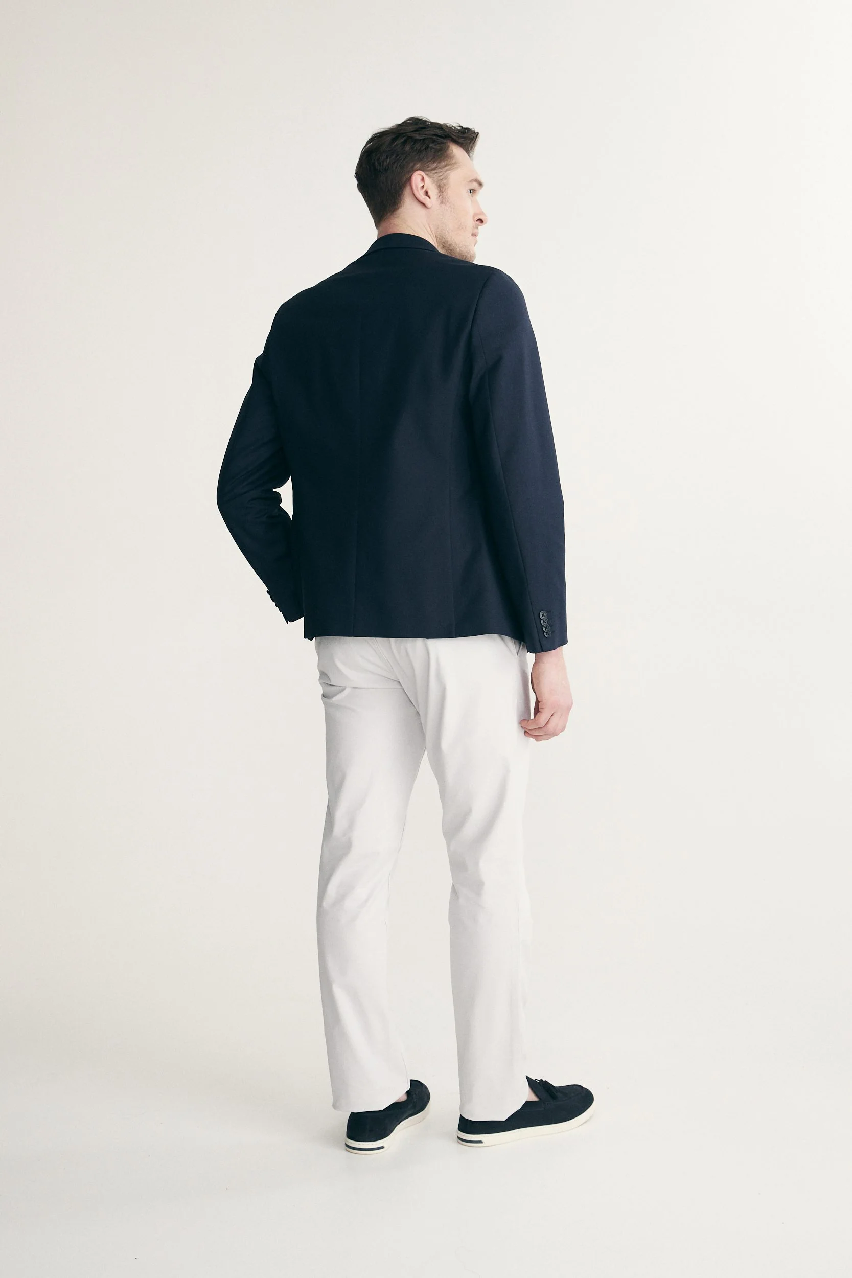 Notch collar extra-fitted blazer - Image 5