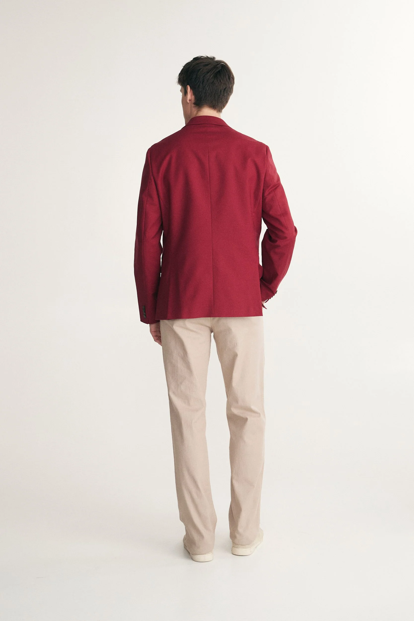 Notch collar extra-fitted blazer - Image 8