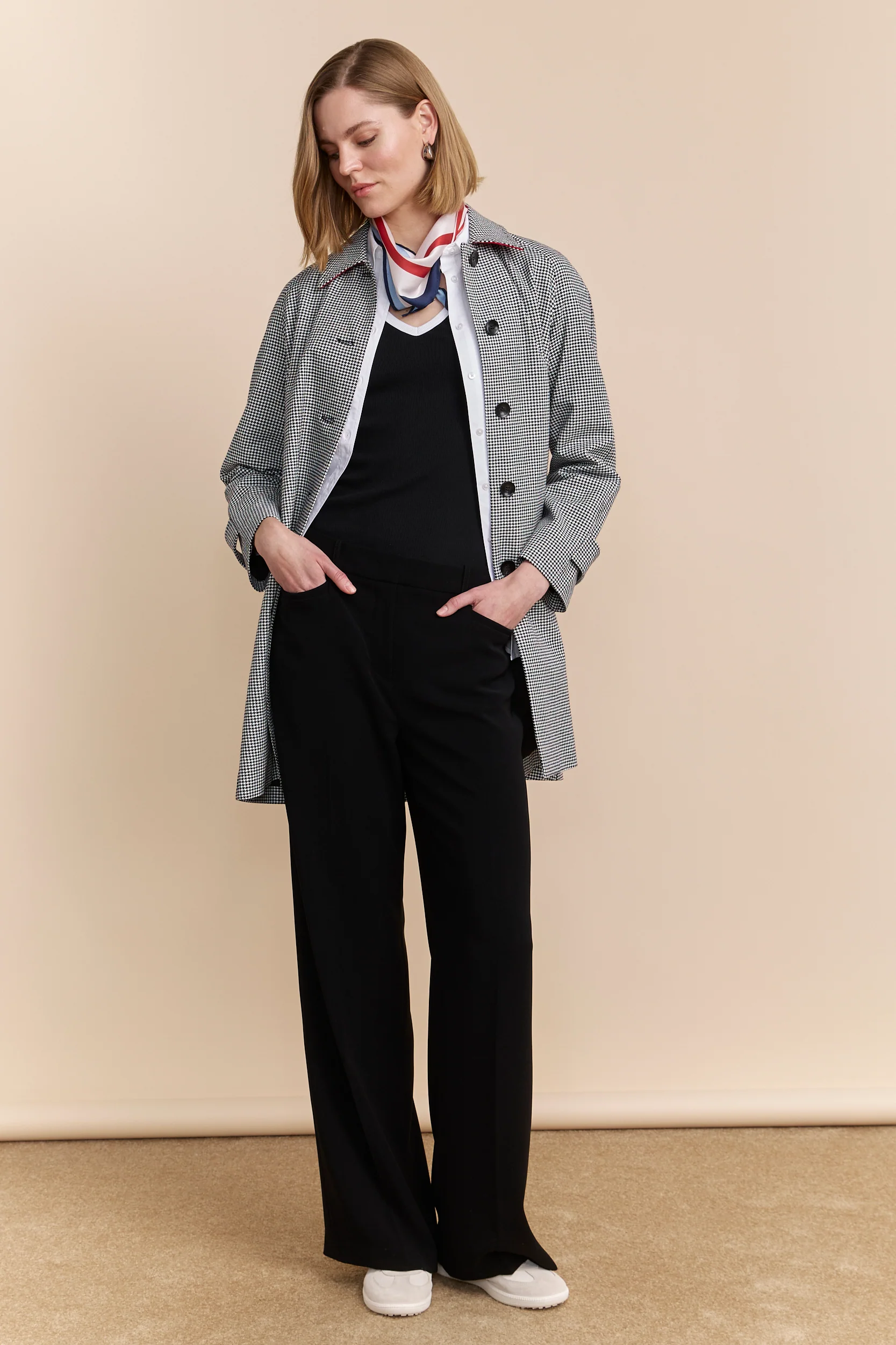 Houndstooth coat - Image 6