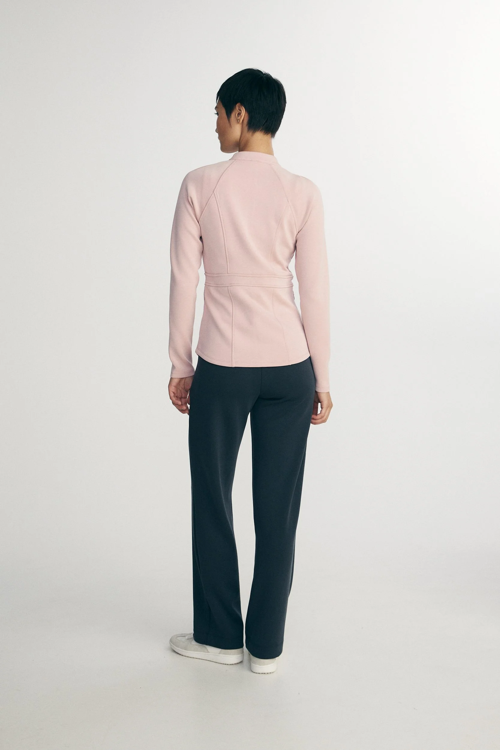 Ponte zip up cardigan - Image 4