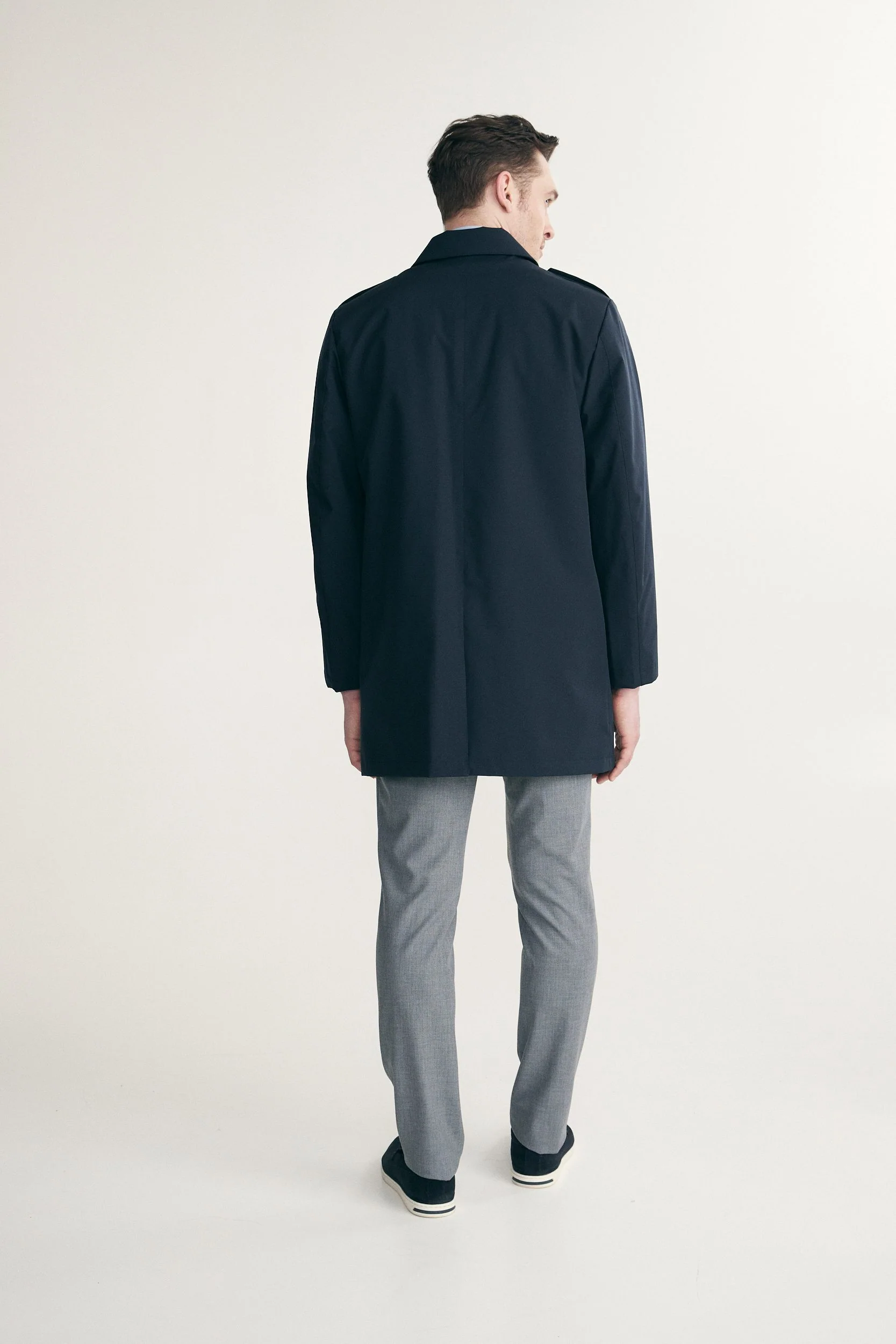 Removable lining trench coat - Image 3