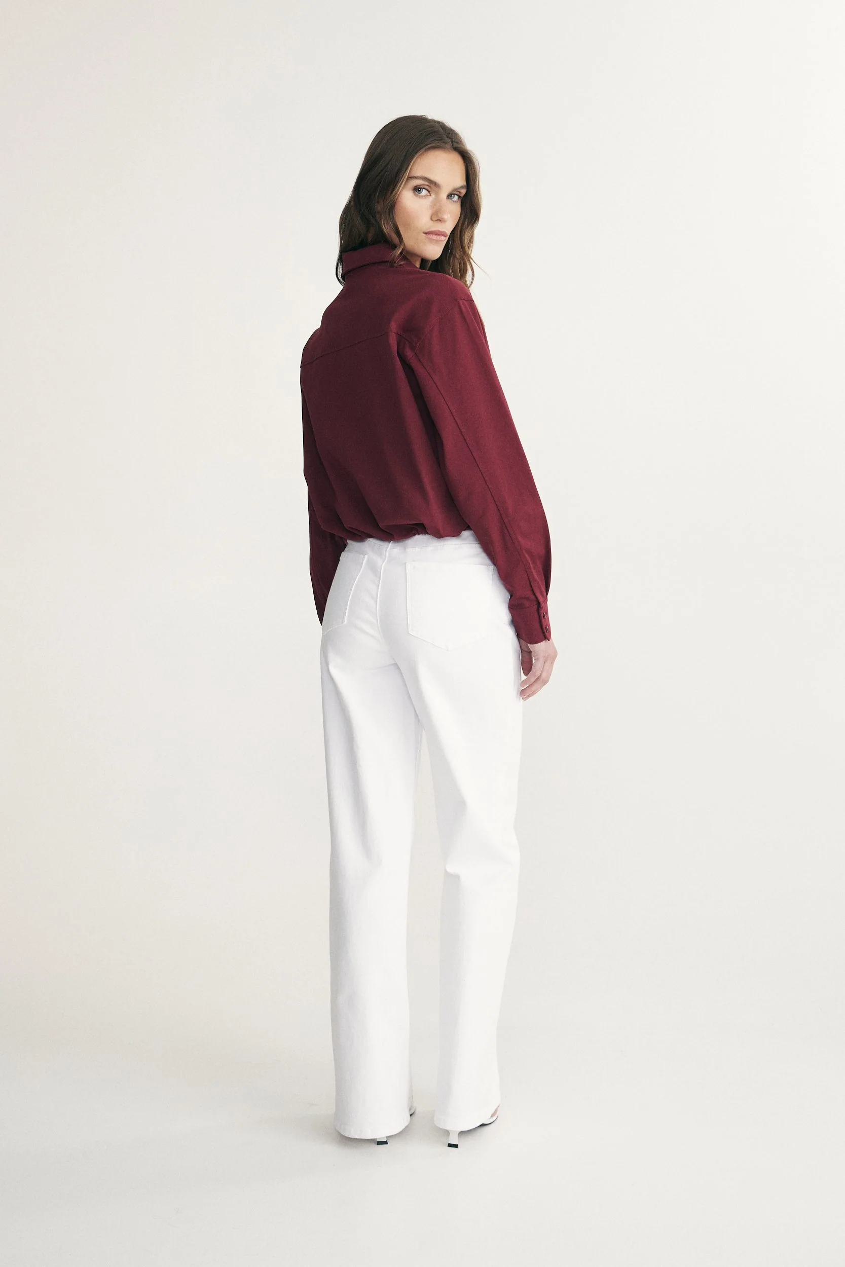 Shirt with drawstring - Image 3