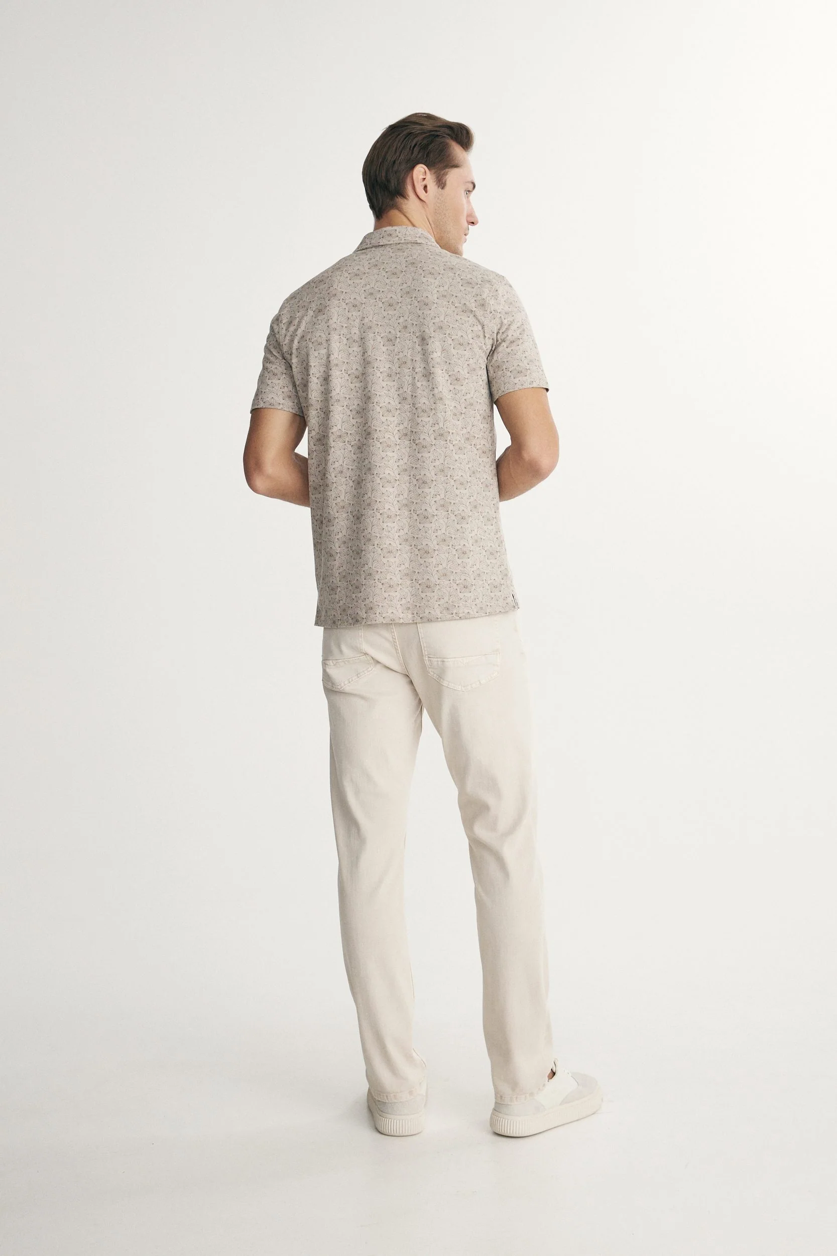 Short sleeve piqué shirt - Image 2