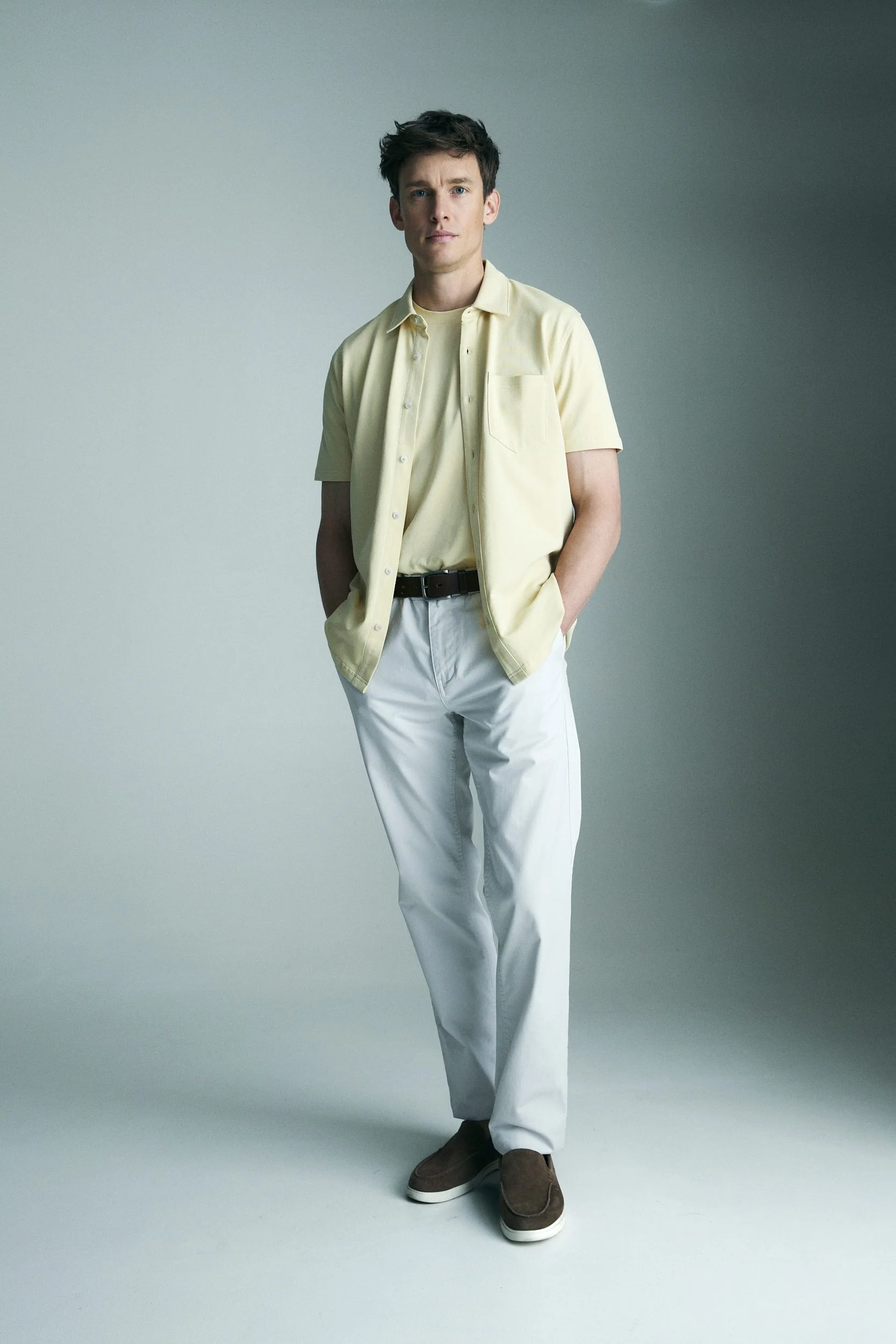 Short sleeves pique shirt - Image 4