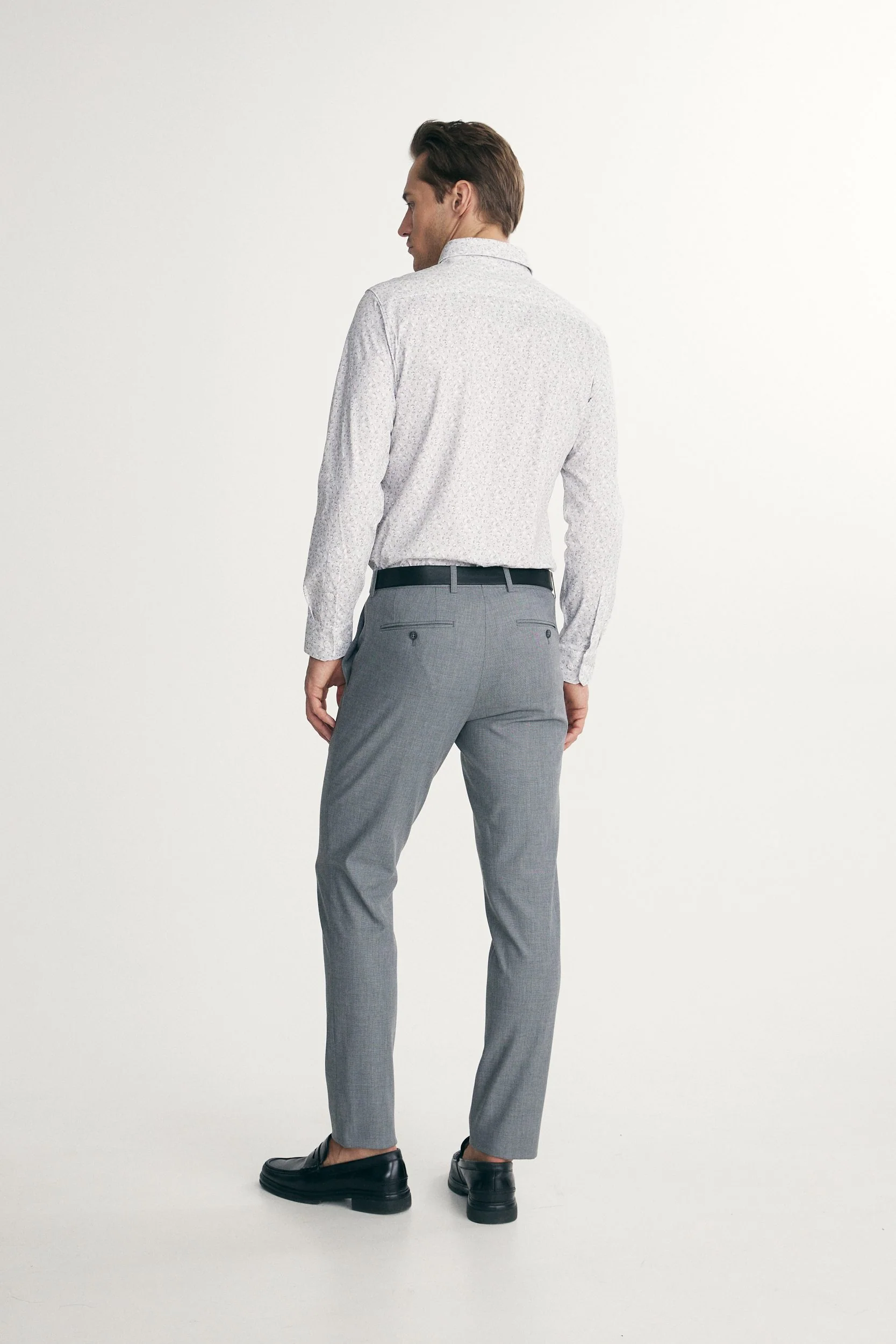 Slash pocket slim fit pants - Image 2