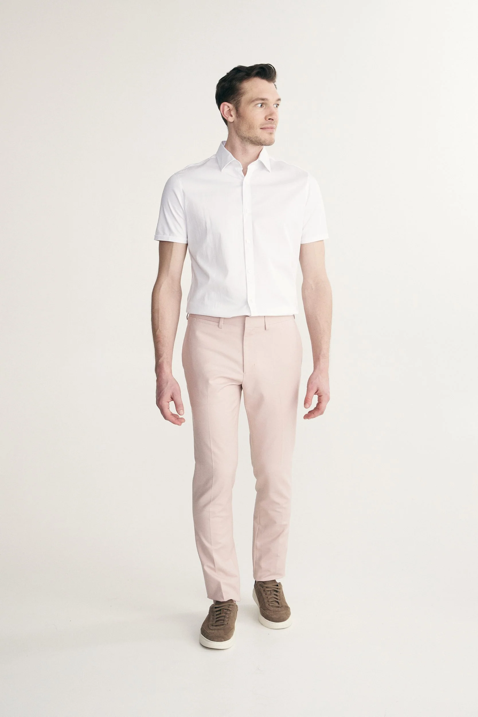 Solid colour slim pant - Image 2