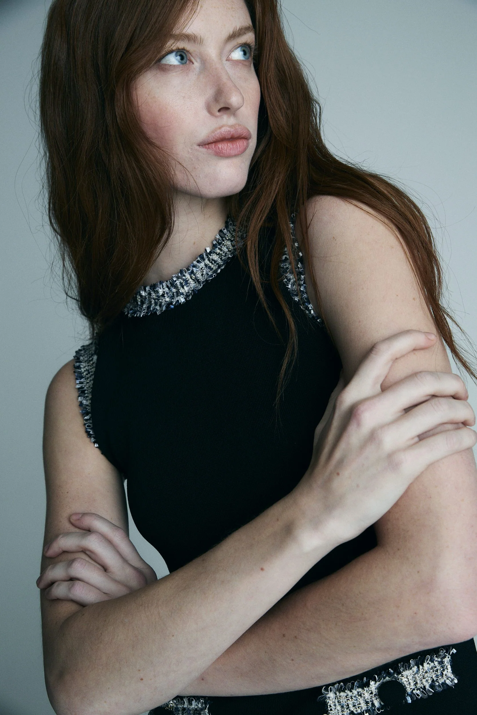 Tweed knit dress - Image 4