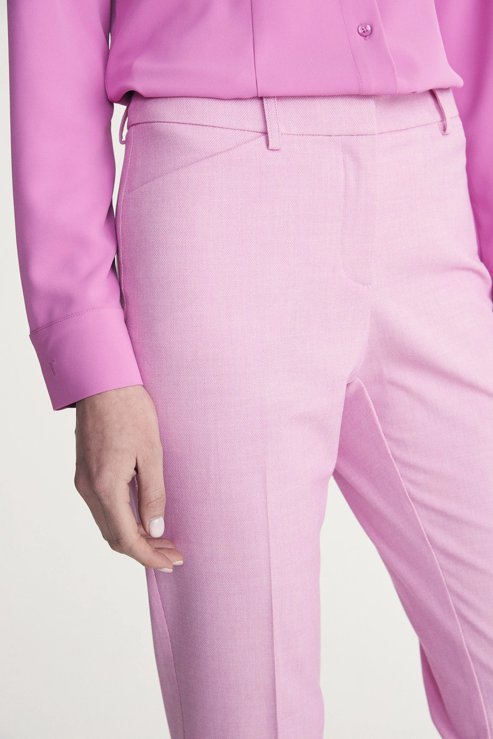 Straight cropped pants - Image 3
